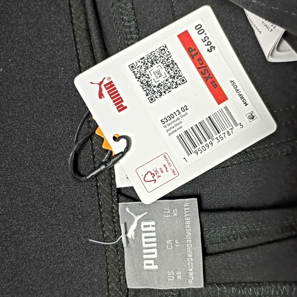 NWT Puma Women's Bermuda Shorts Puma Black Size XS Upf 50 - Picture 4 of 9